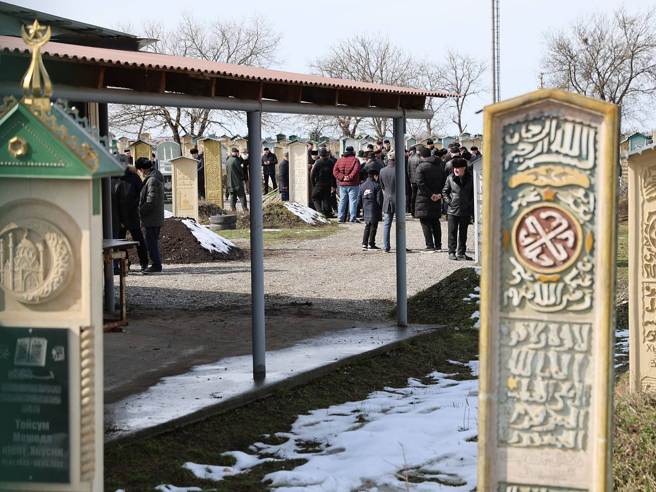 Описана обстановка на похоронах Джабраилова в Чечне