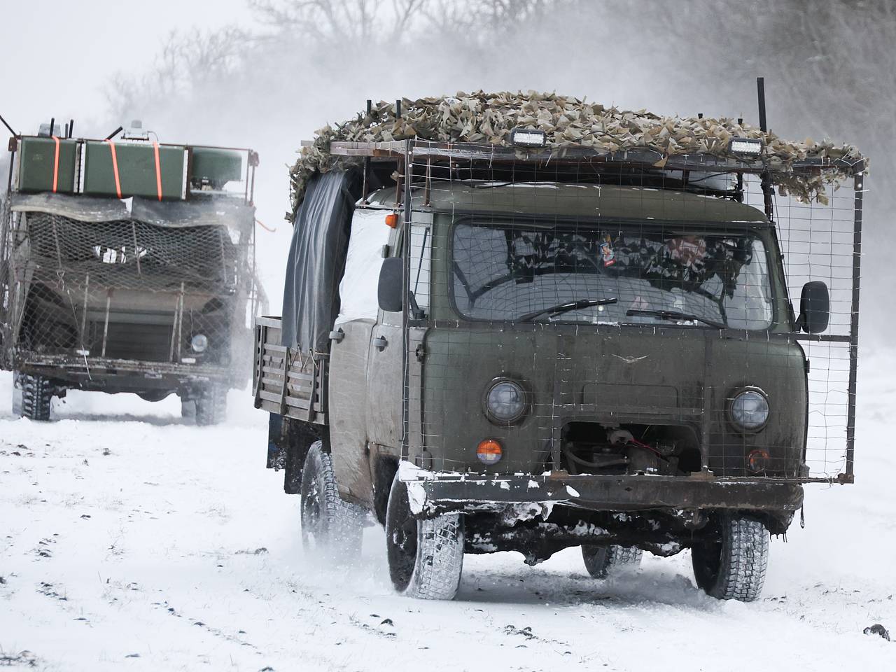 Российские войска освободили населенный пункт Старица