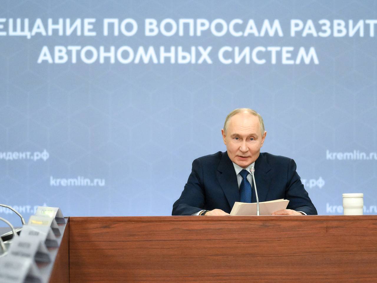 Путин оценил потенциал России по развитию беспилотников