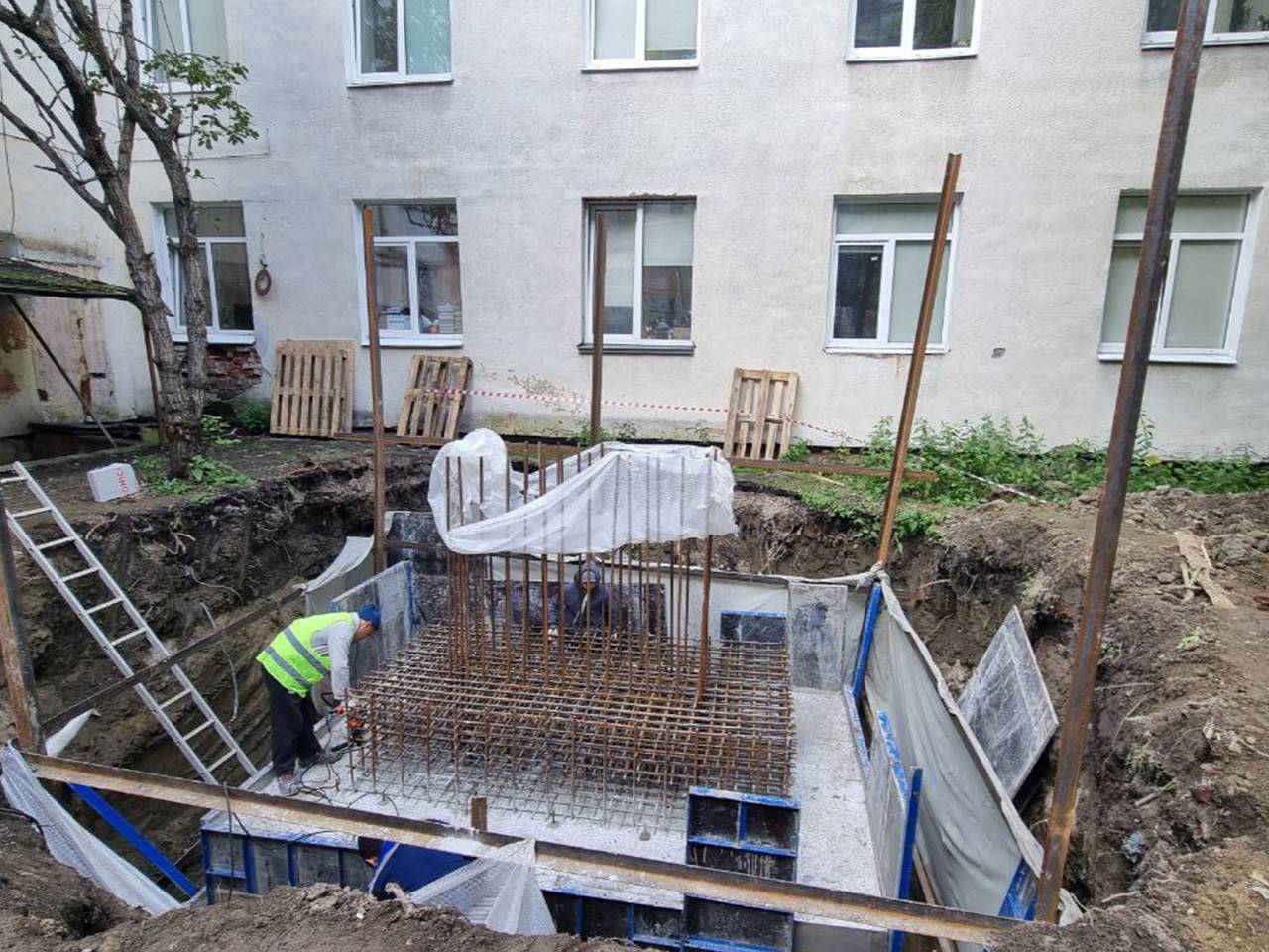 В Мурманске начали отделку нового корпуса областного онкодиспансера