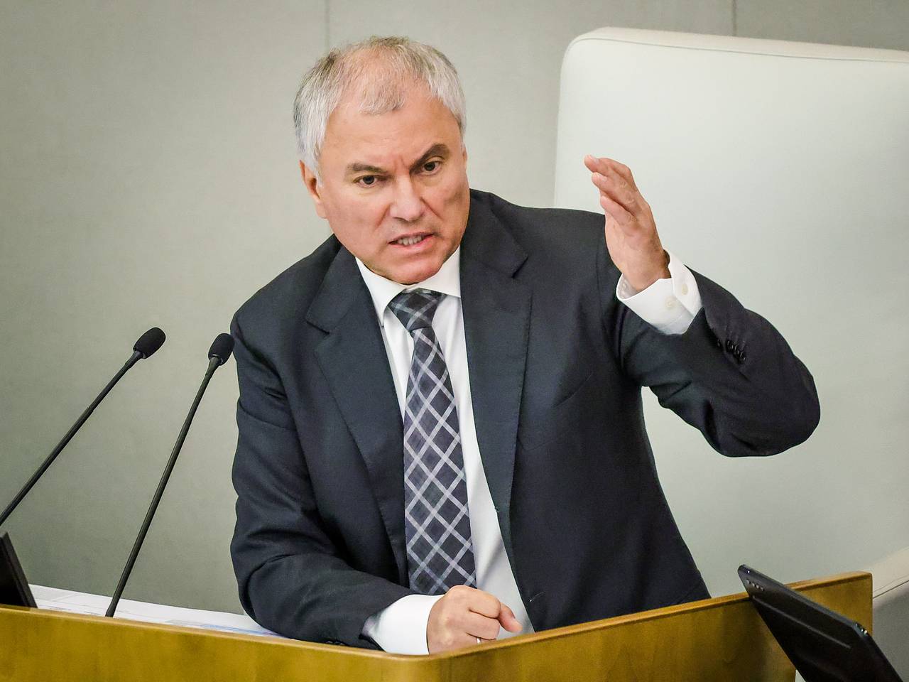 Володин заявил о необходимости применения &laquo;оружия возмездия&raquo;