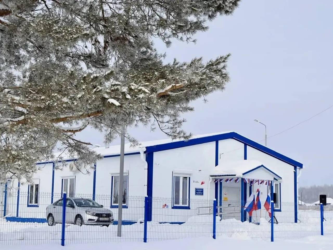 Новая амбулатория открылась в селе Верхний Кужебар Красноярского края