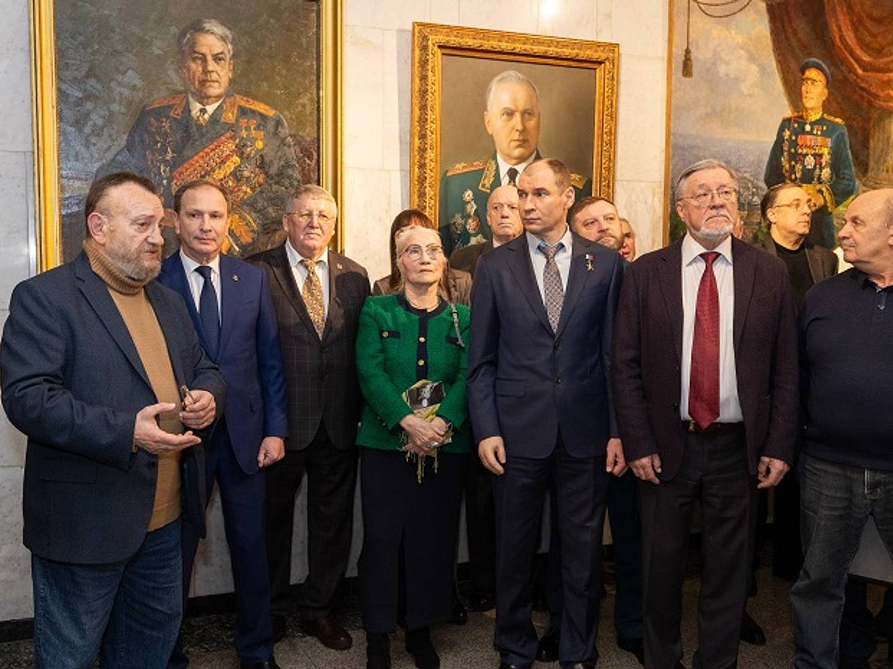 В Музее Победы открылась выставка «Золотые звезды» ко Дню защитника Отечества