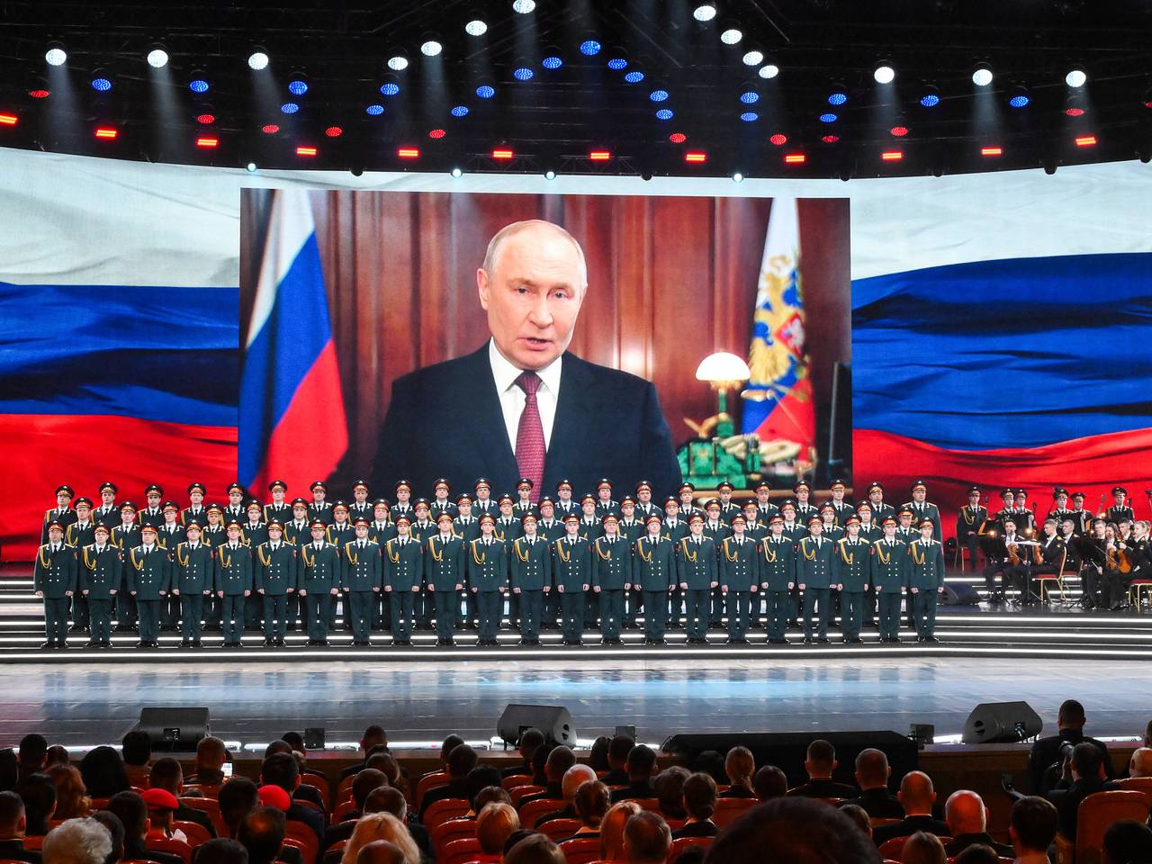 В Театре Российской Армии прошел праздничный концерт ко Дню защитника Отечества
