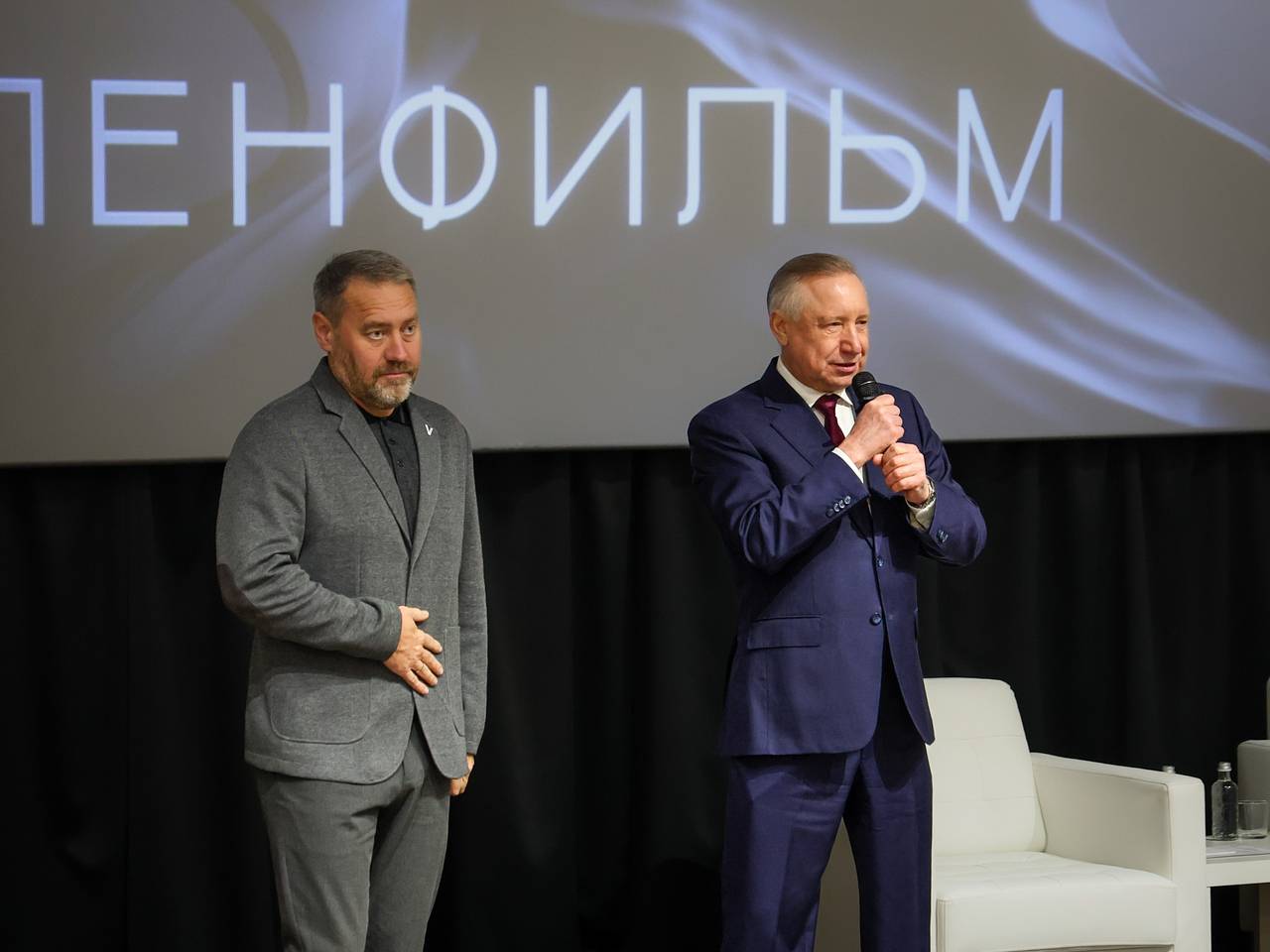 Губернатор Петербурга на встрече с коллективом «Ленфильма» отметил особую роль киностудии