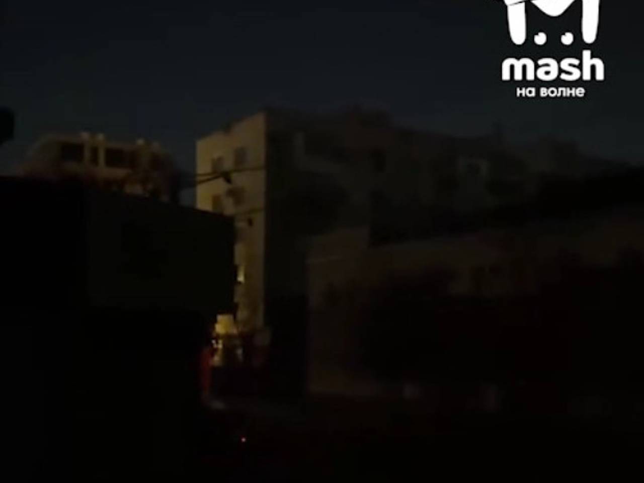 Появилось видео из подвергшегося массированной атаке Севастополя