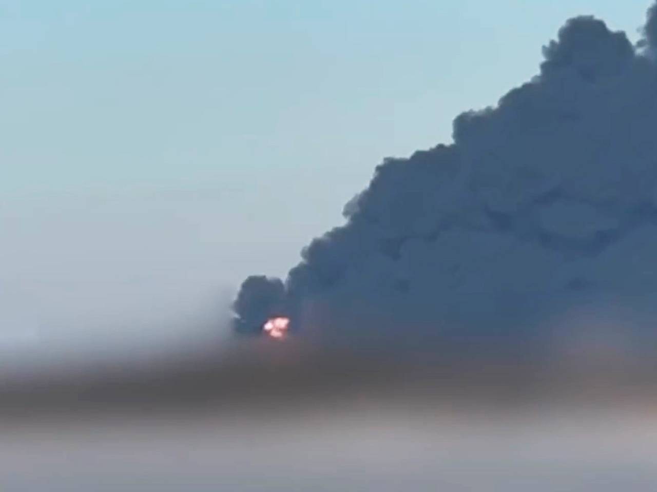 Последствия налета ВСУ на Ленобласть сняли на видео