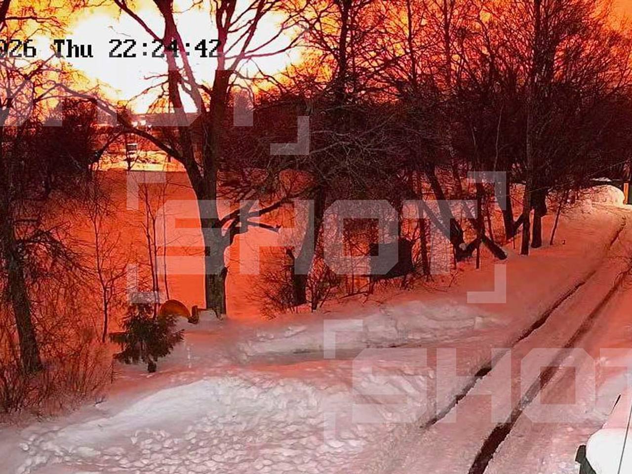 Мощный взрыв и яркое пламя напугали жителей Подмосковья