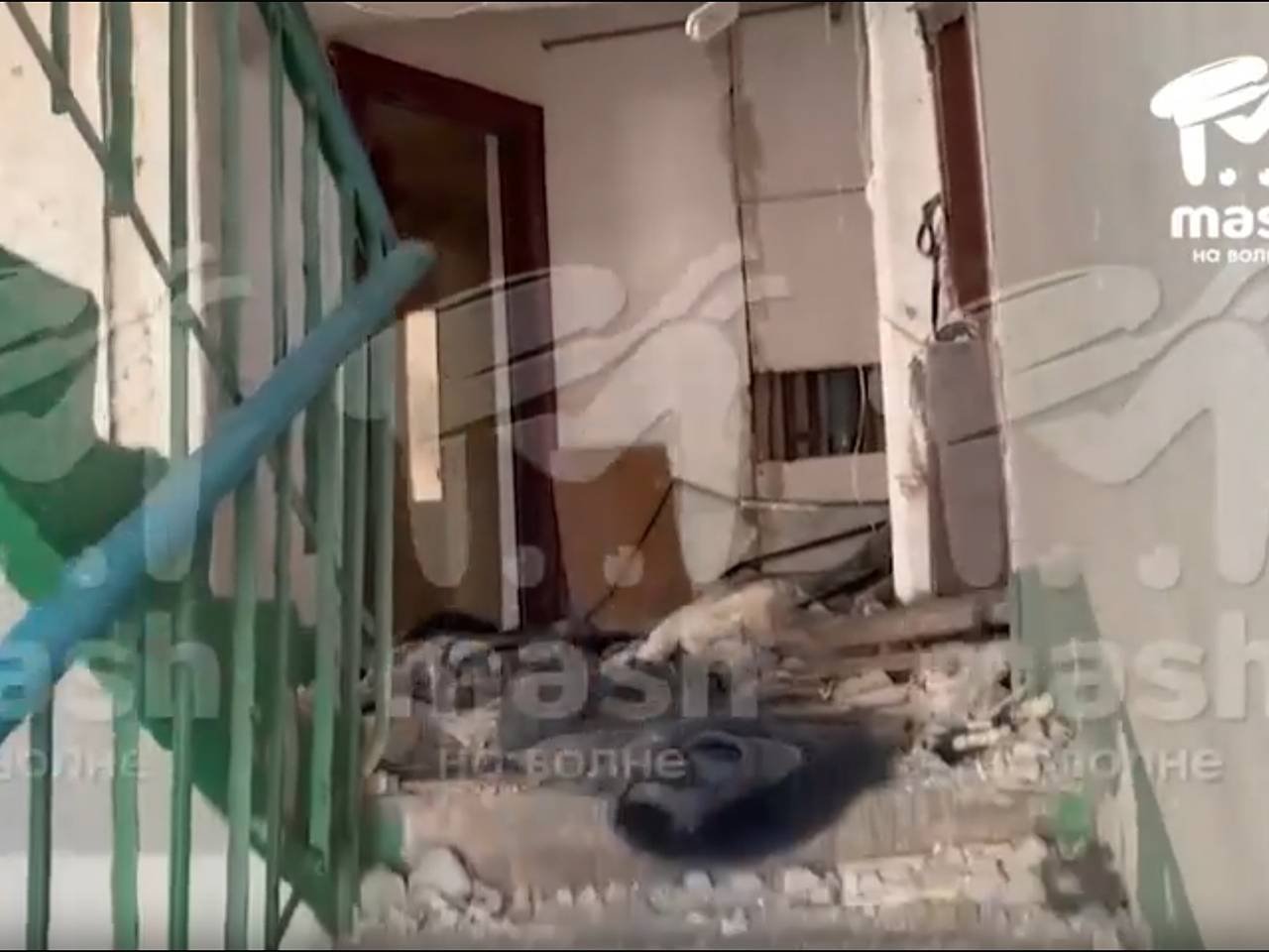 Появились кадры из взорвавшегося многоэтажного дома в Севастополе