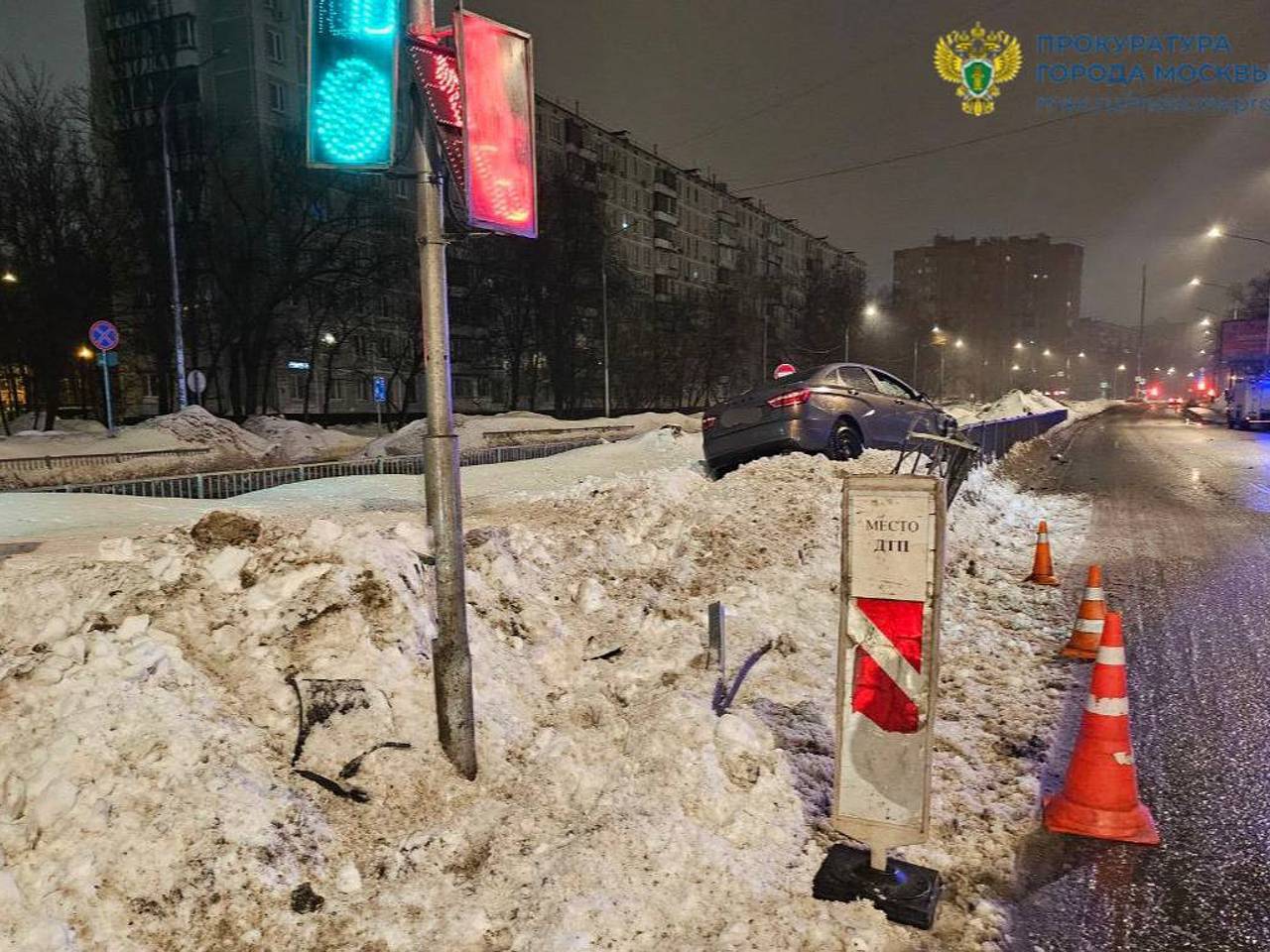 В Москве пьяный водитель сбил девочку-подростка