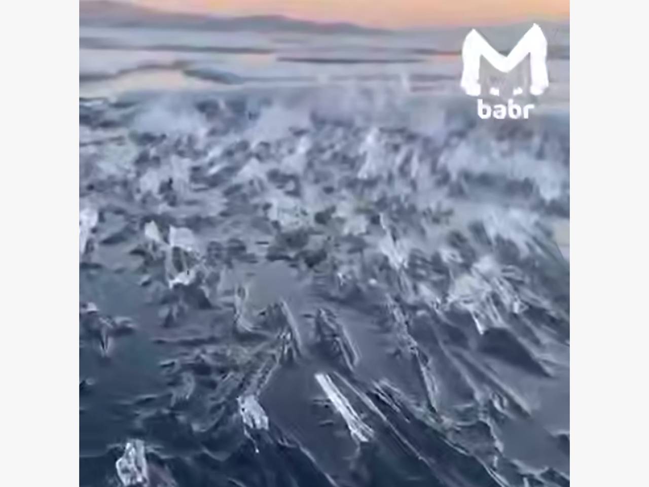 Опубликовано &laquo;антистресс-видео&raquo; с тающим Байкалом