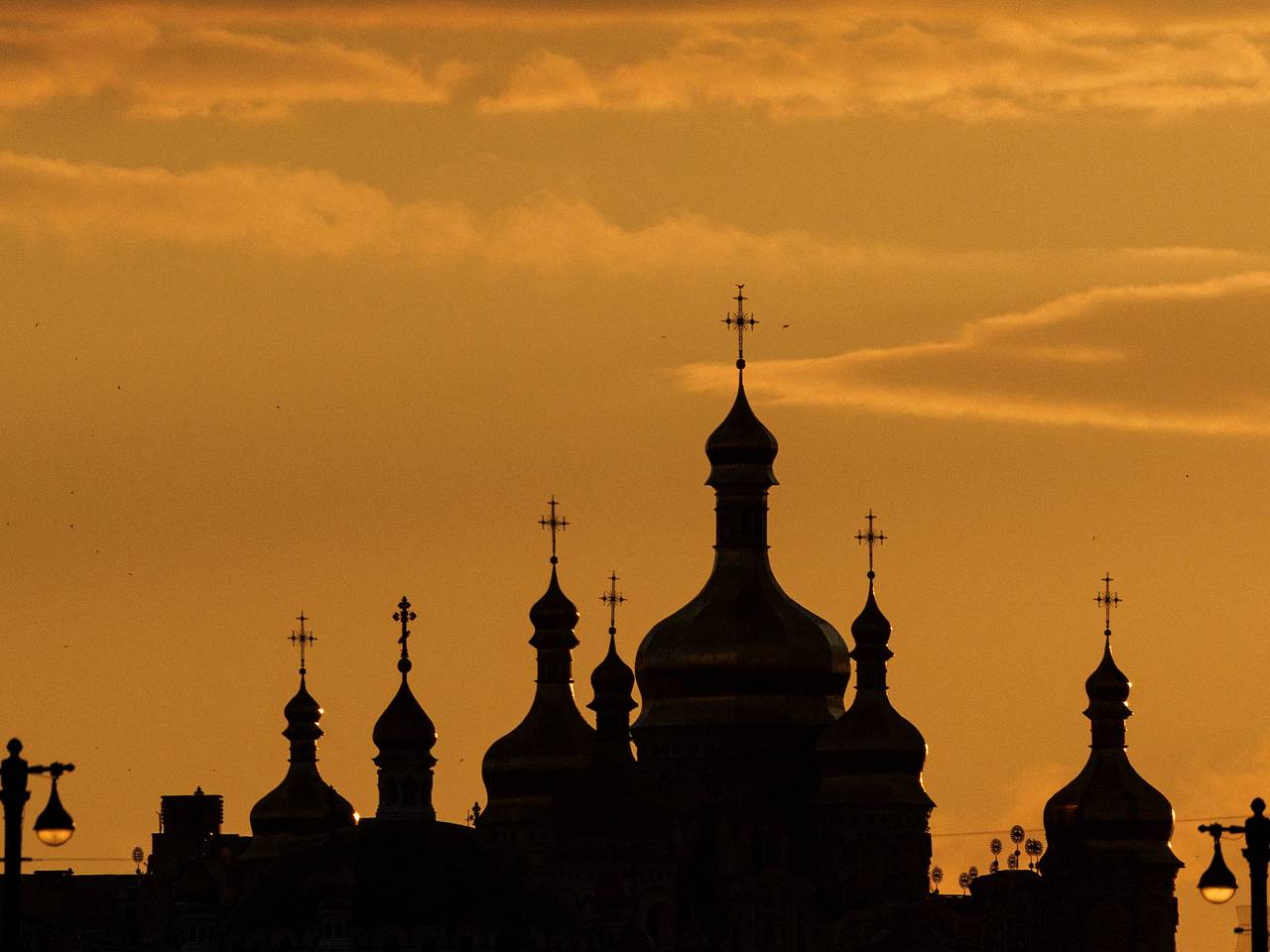 В России прокомментировали пожар на территории Киево-Печерской лавры