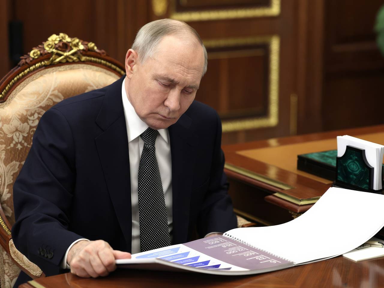 Путин рассказал о предложении Украины о прекращении ударов вглубь территории