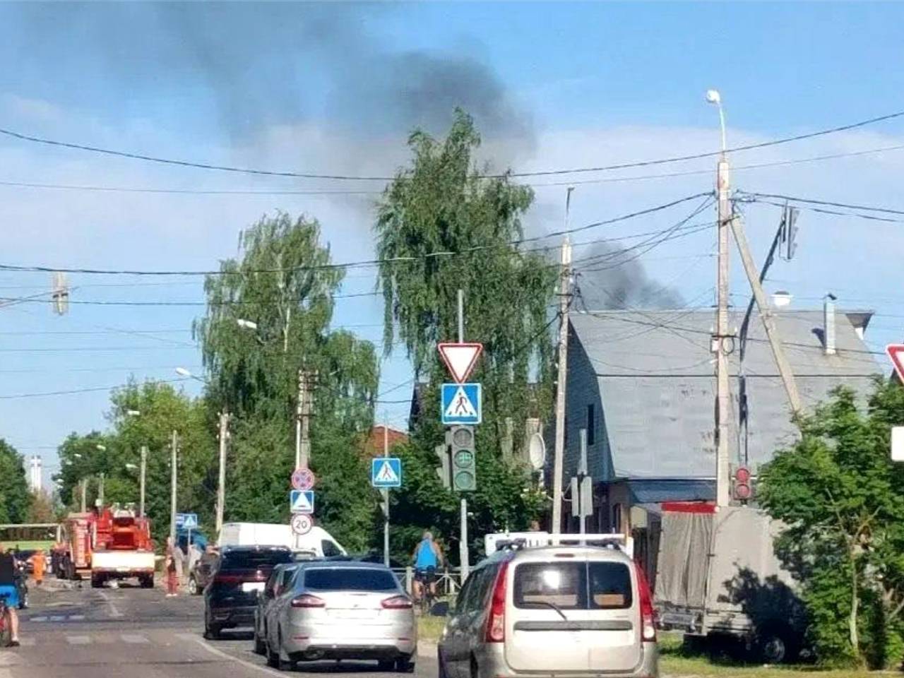 Губернатор рассказал о разрушениях после массированной атаки ВСУ в Подмосковье
