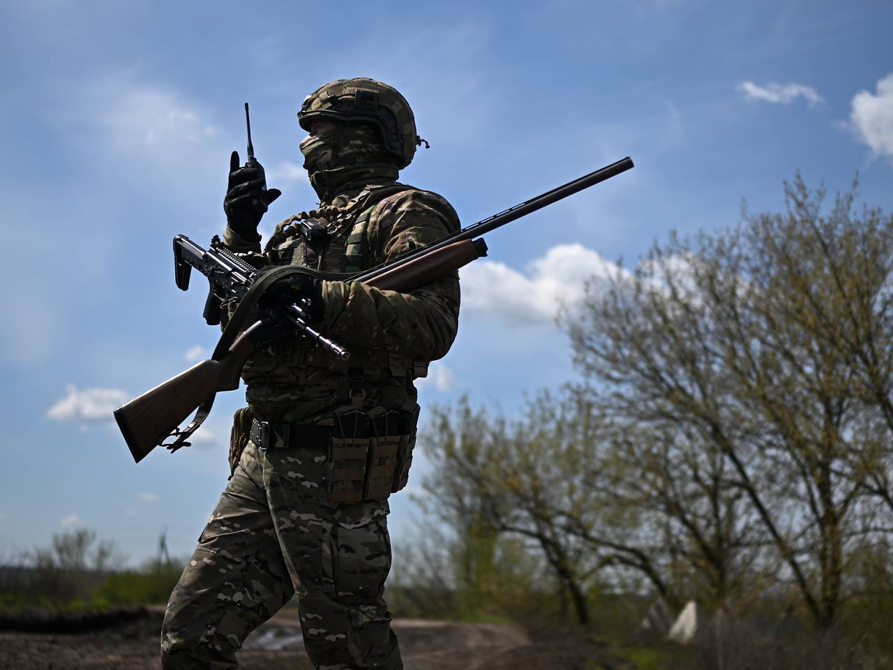 Российские военные заняли Приют в ДНР