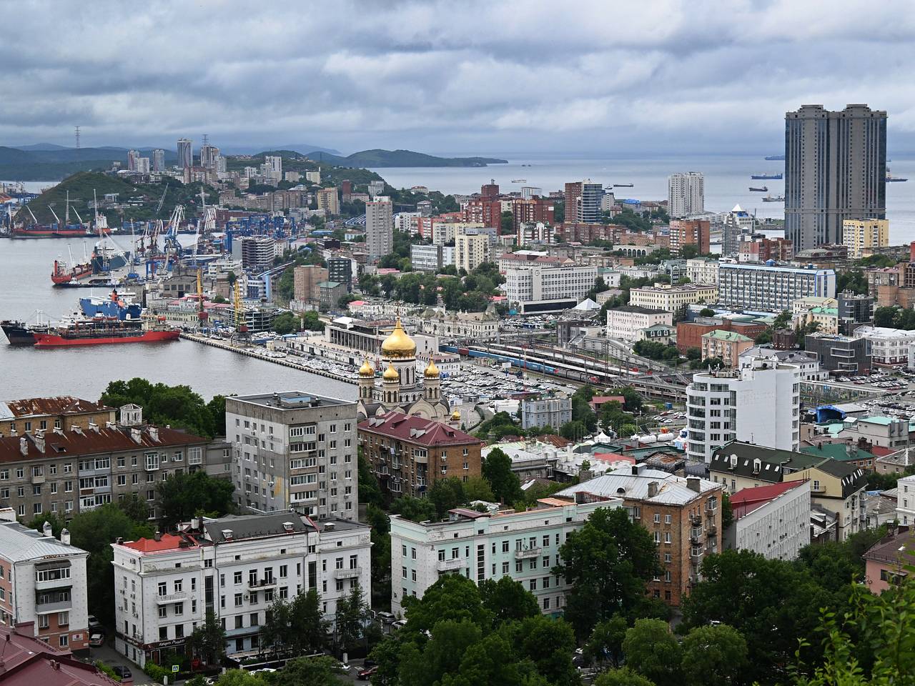Владивосток остался без электричества