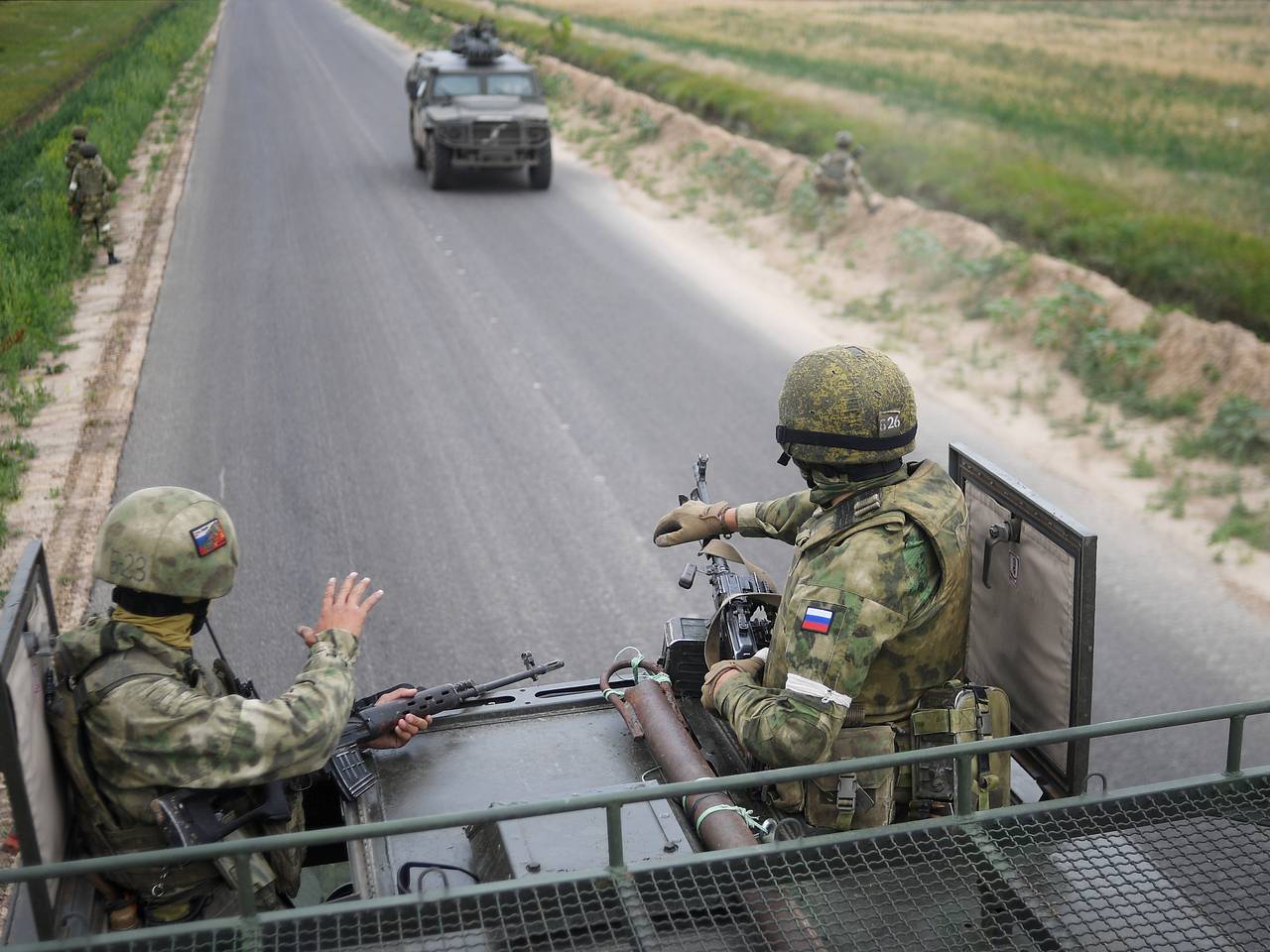 Российские военные рассказали о бегстве украинских пограничников из Копани