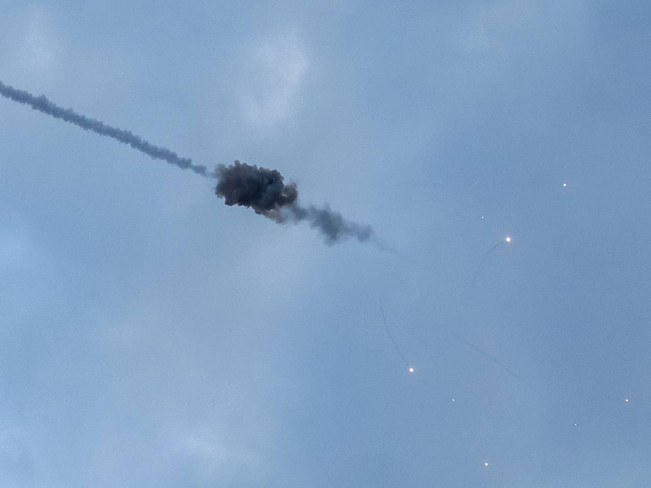 В небе над Удмуртией сбили ракету ВСУ