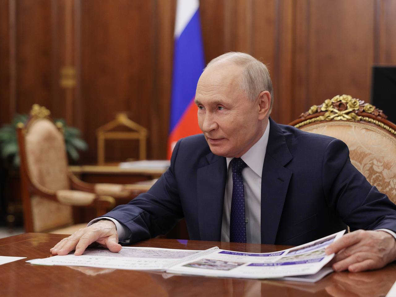 Путин встретился с главой Московской области в Кремле
