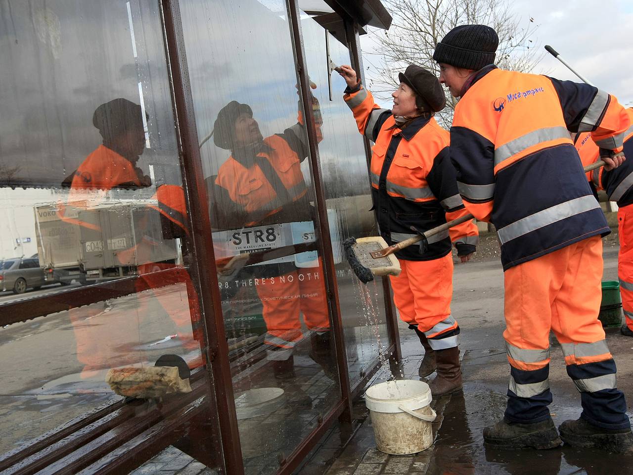 В Московской области отремонтировали остановочные павильоны на региональных дорогах