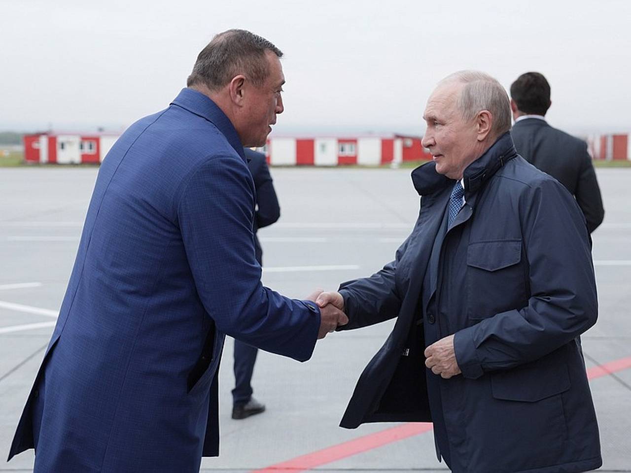 Путин прибыл в Южно-Сахалинск