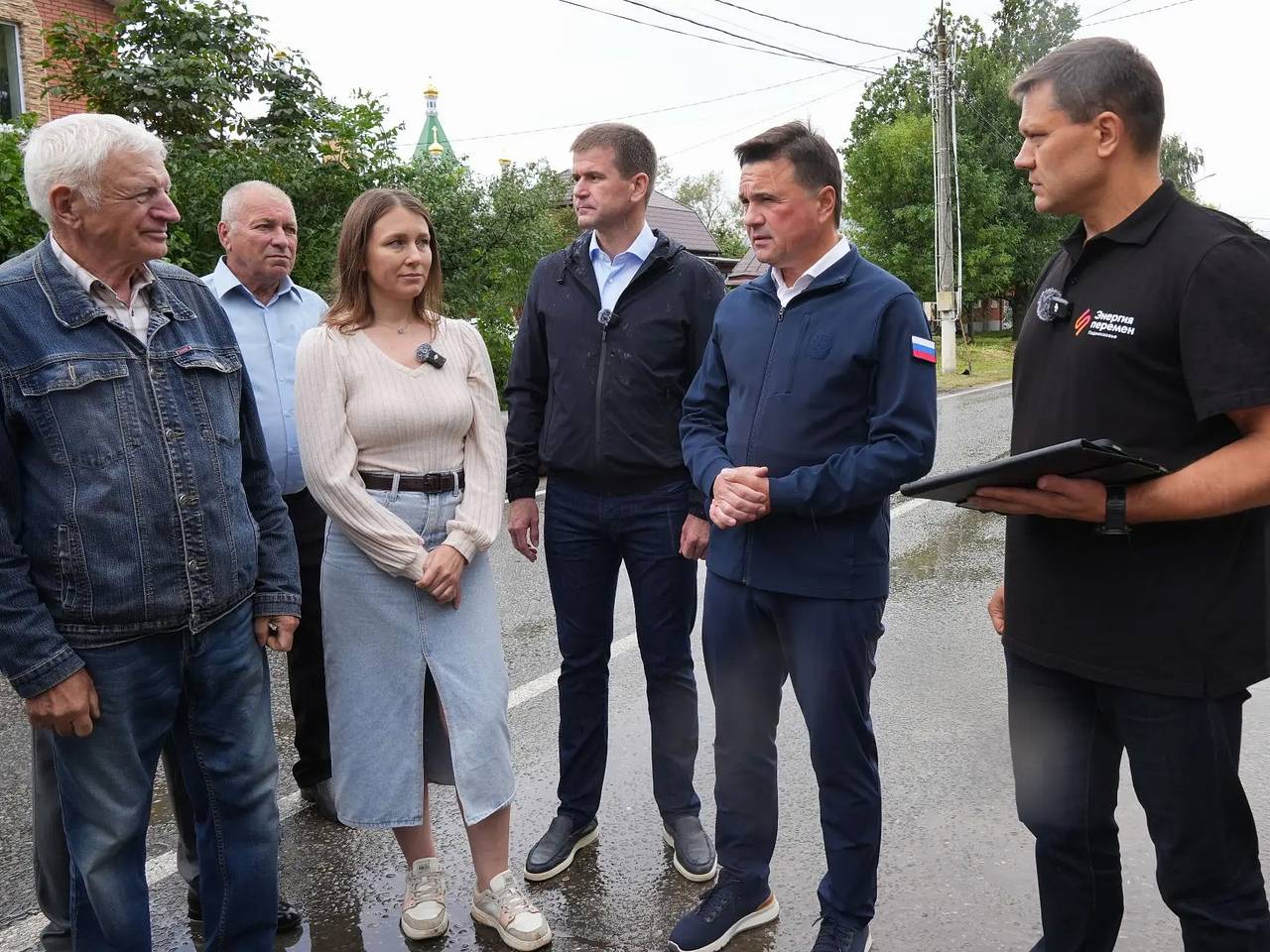 Губернатор Подмосковья Андрей Воробьев проверил модернизацию теплосетей в Егорьевске
