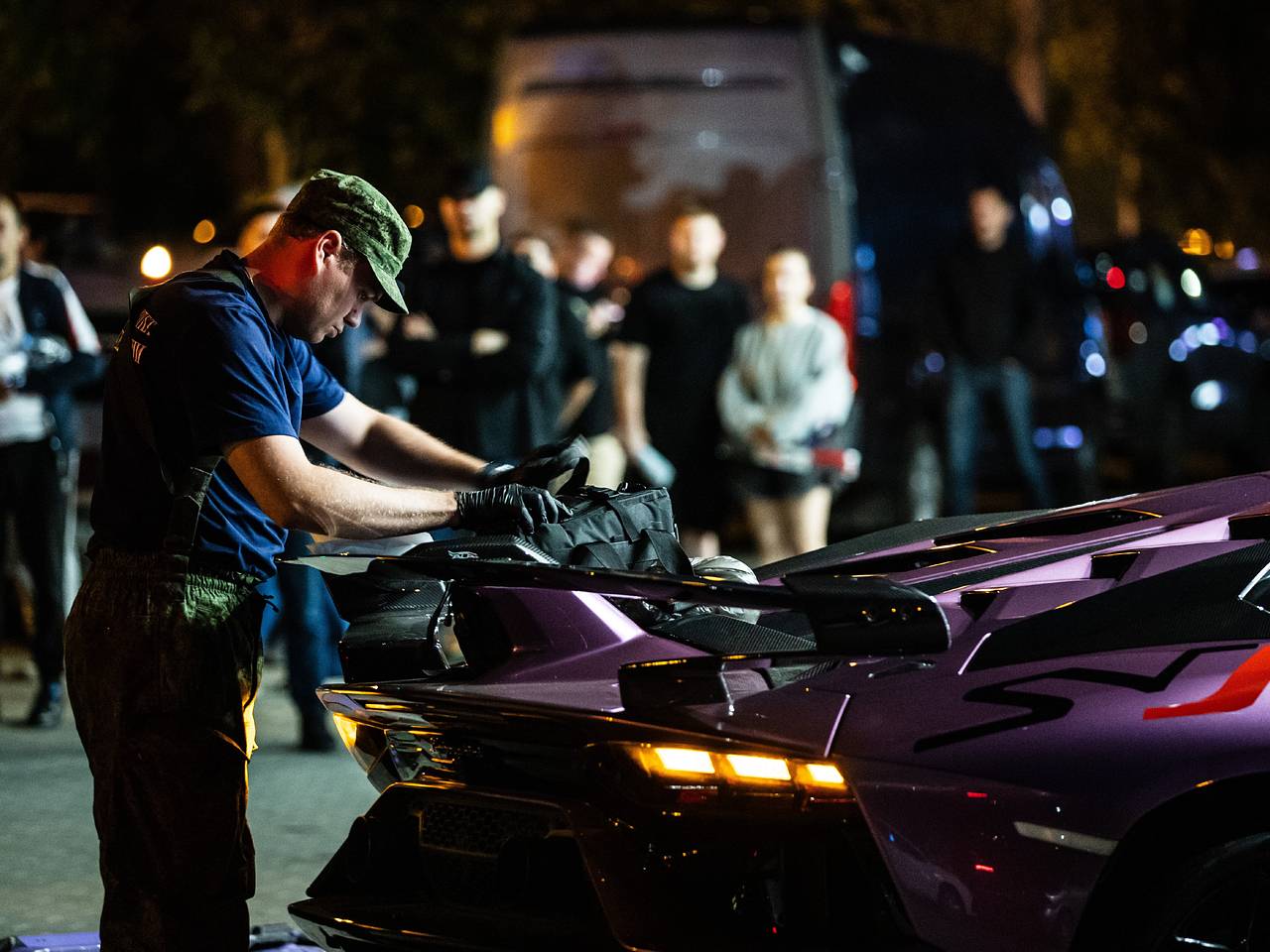 Авария с Lamborghini в Екатеринбурге 11 августа