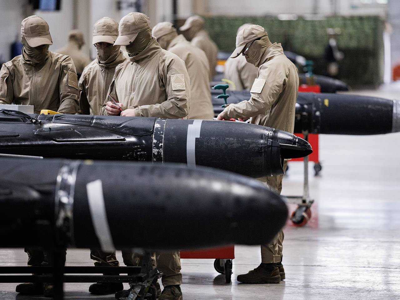 Российские беспилотники «Герань-4» и «Герань-5»