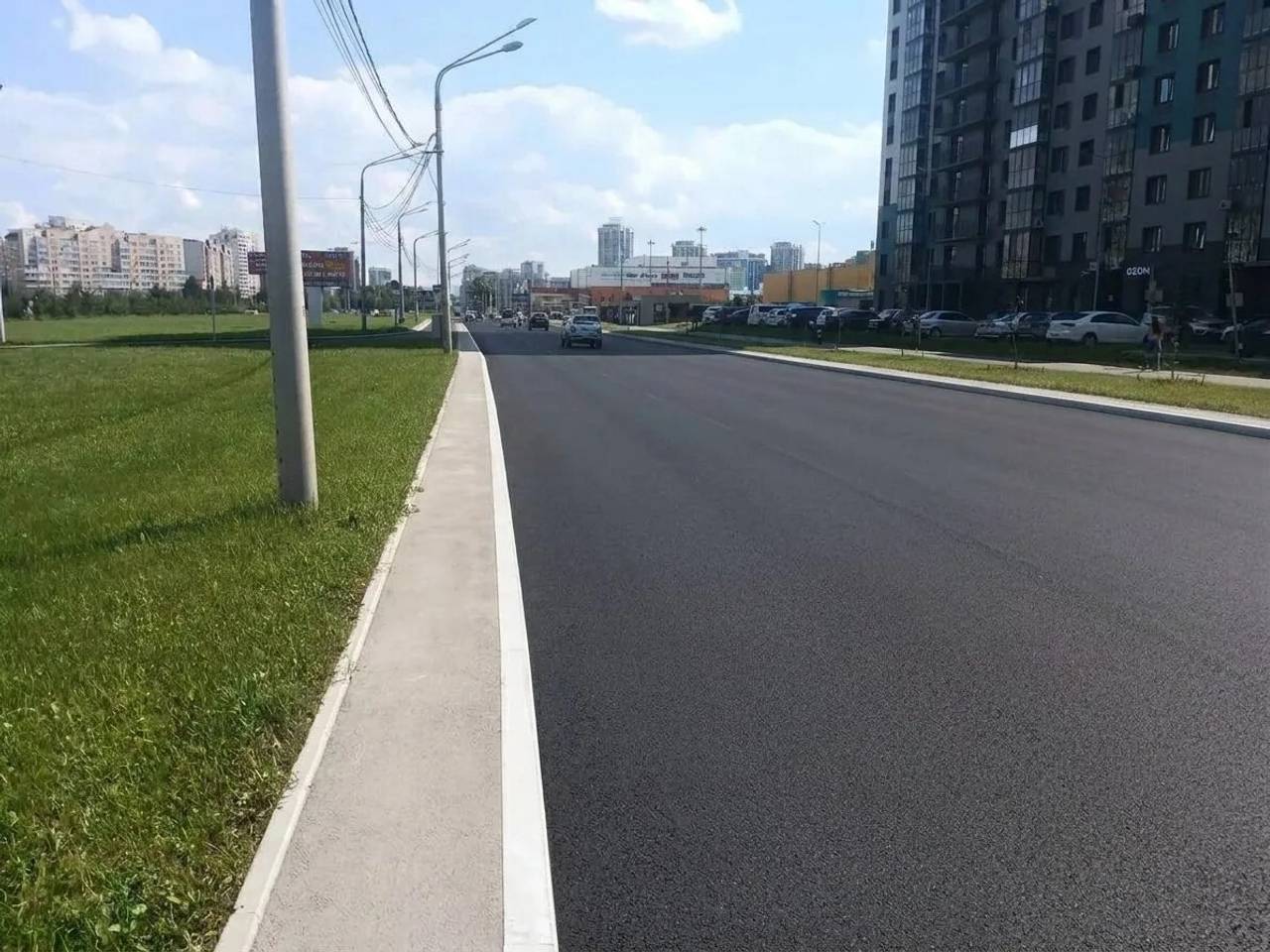 В Красноярске отремонтировали дороги к популярным у туристов местам