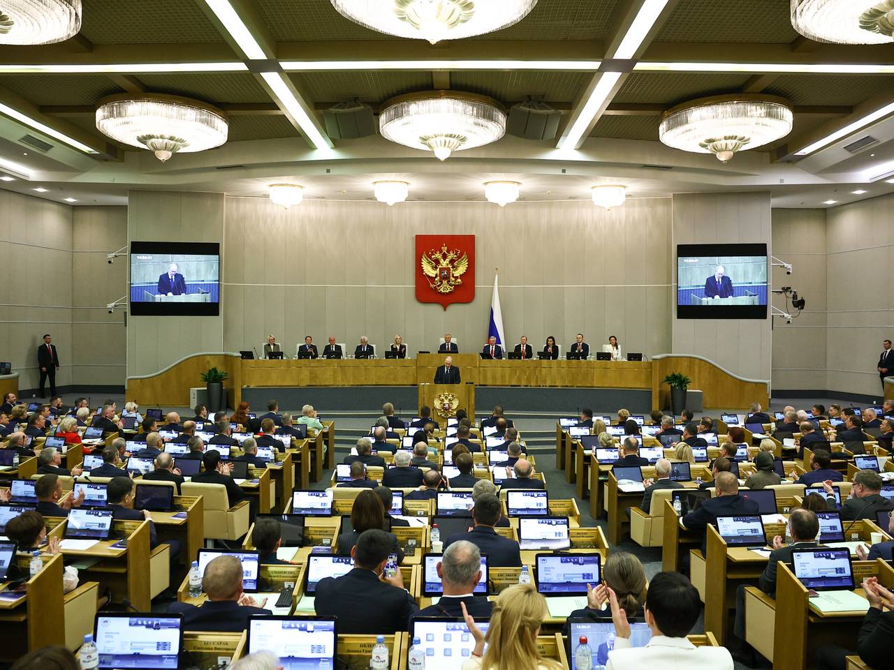 Путин заявил об изменении состава Госдумы