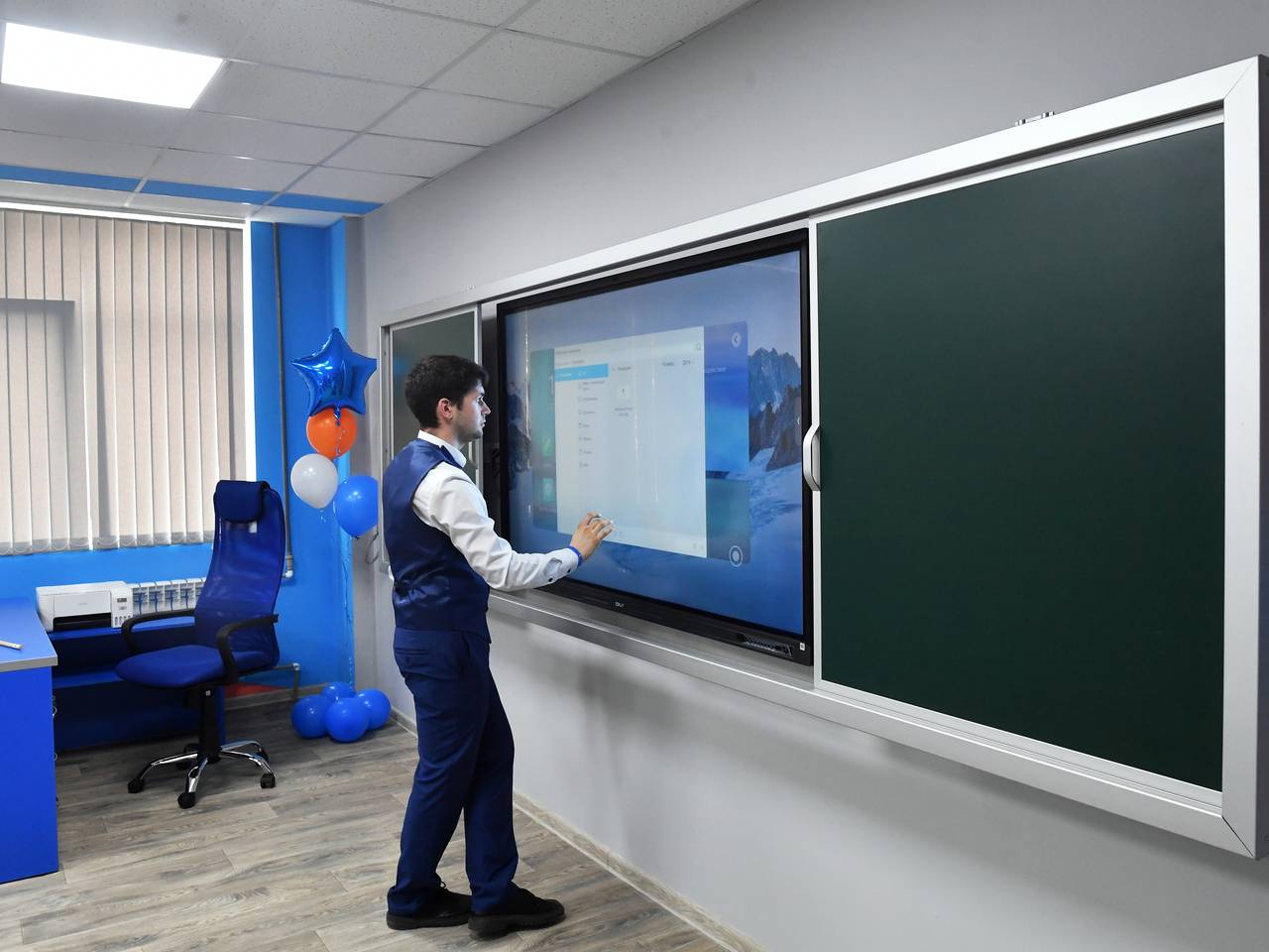 В Запорожской области отремонтировали школу