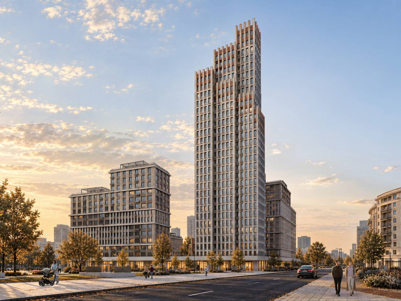 В Новой Москве появятся четыре корпуса квартир класса «комфорт»