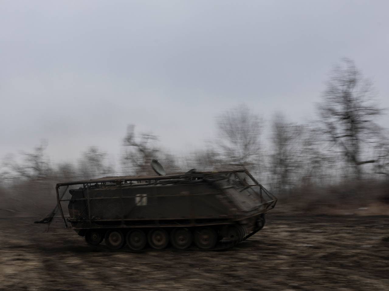 Российские военные вступили в бой с «гробом на колесах»